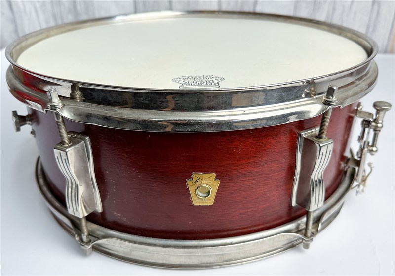 Ludwig Pioneer 14 x 5 Mahogany Snare Drum 1960s, Second-Hand