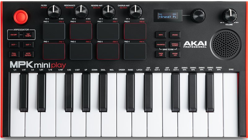 Akai Professional MPK Mini Play MK 3 | Controller Keyboard