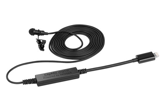 Apogee ClipMic Digital Lavalier Mic for iPhone and iPad