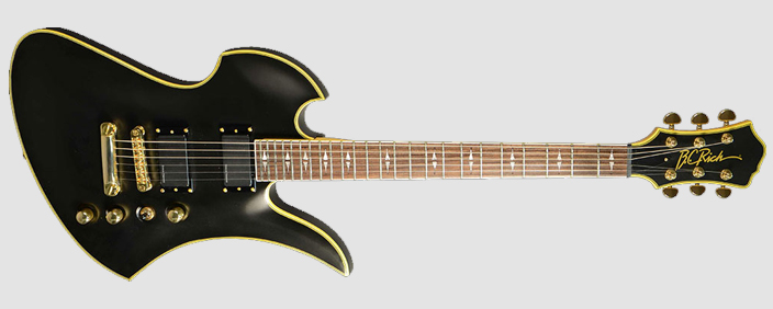 Bc Rich Mockingbird Pro X2 Shadow Black