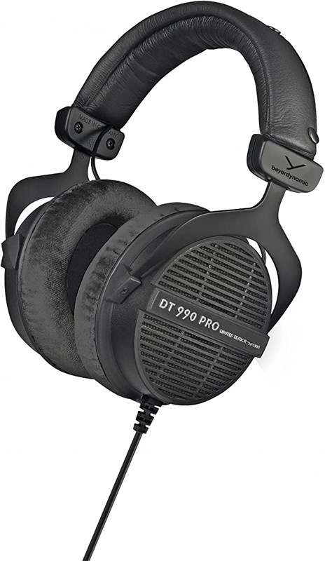 Beyerdynamic DT 990 Pro LTD Open Back Monitoring Headphones, Black, 250 Ohm