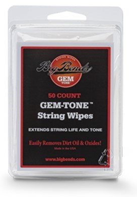 Big Bends Gem-Tone String Wipes, 50 Pack