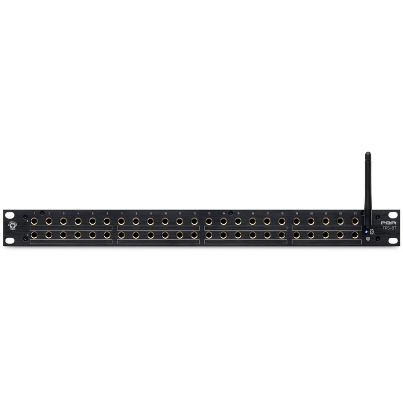 Black Lion PBR TRS-BT 48 Point TRS Patchbay With Bluetooth