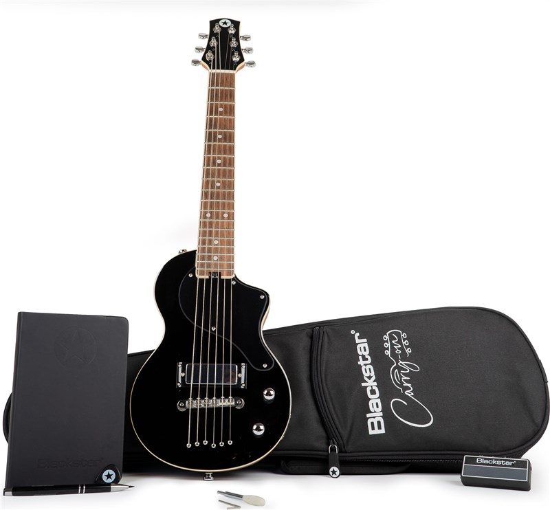 Blackstar Carry-On Travel Guitar Pack with amPlug, Black