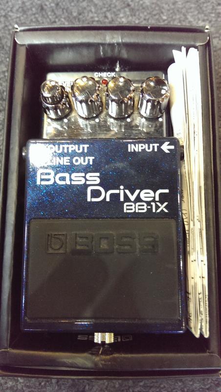 Boss BB-1X Bass Driver Bass Preamp and DI Pedal, Second-Hand