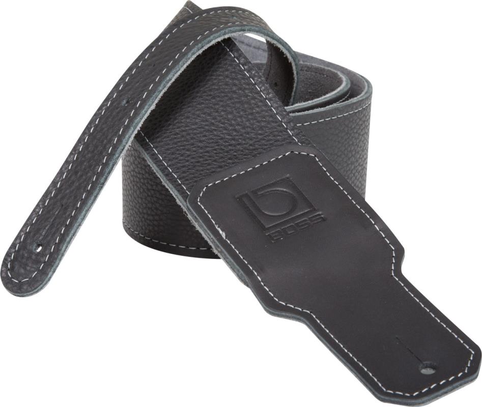 Boss BSL-25 Premium Leather Strap, 2.5in, Black
