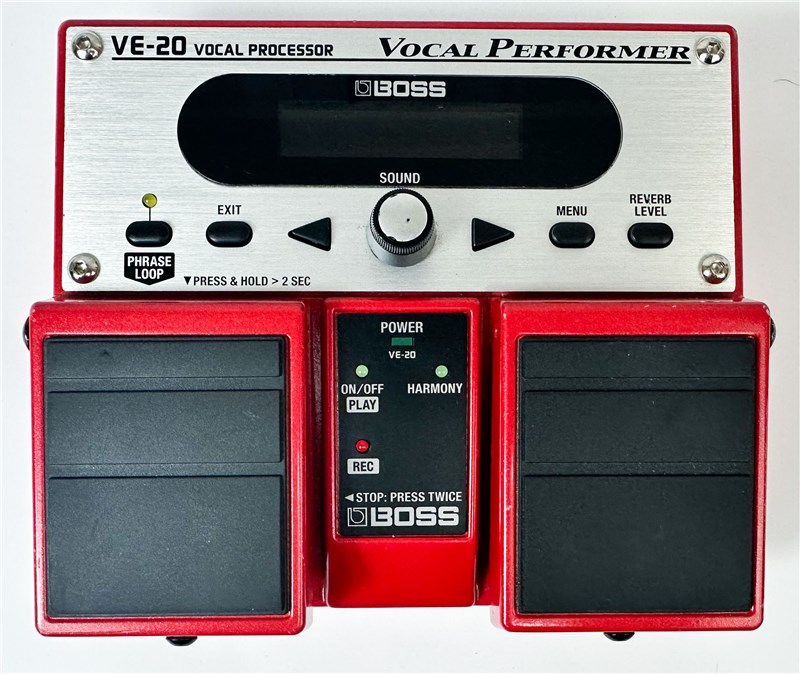 Boss VE-20 Vocal Performer Pedal, Second-Hand