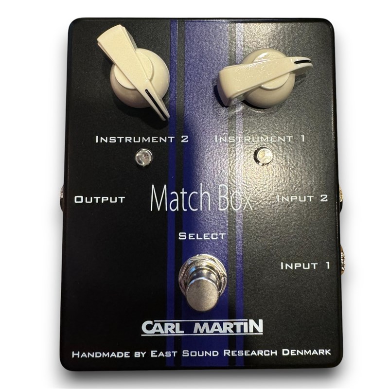 Carl Martin Match Box Line Selector Pedal, Second-Hand Effects Pedal
