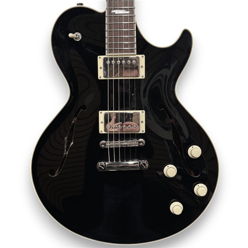 Collings SoCo Deluxe, Black, Custom Doghair Finish, Second-Hand Electric Guitar Black