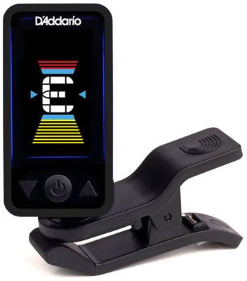 D'Addario PW-CT-17 Eclipse Clip-On Tuner, Blue