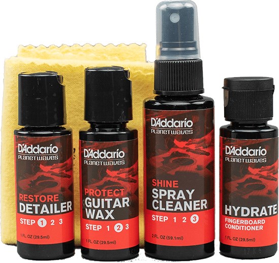 D'Addario PW-GCB-01 Instrument Care Essentials Complete Kit