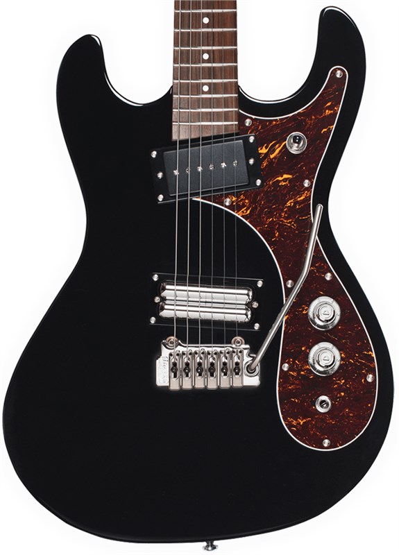 Danelectro 64XT Guitar, Gloss Black