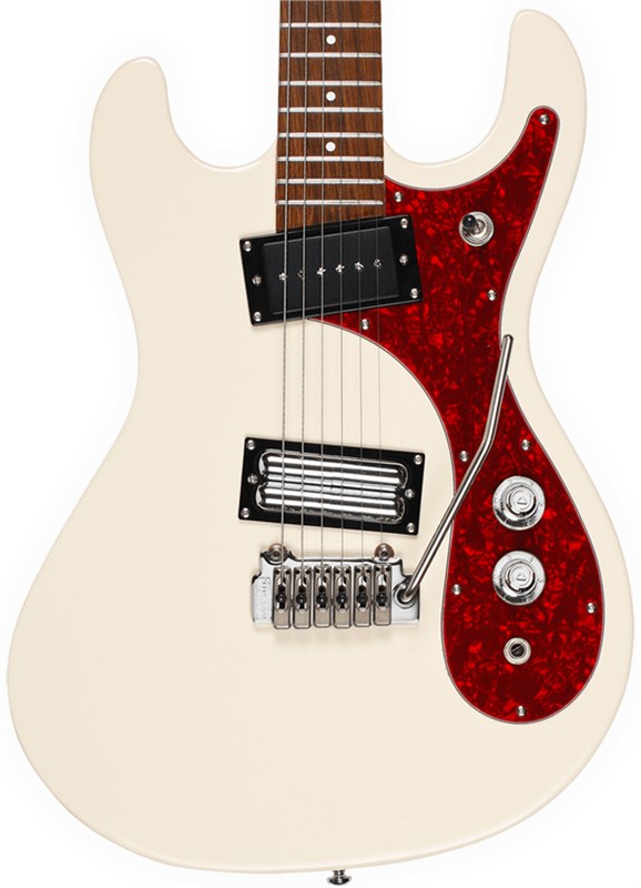 Danelectro '64XT Guitar, Vintage White
