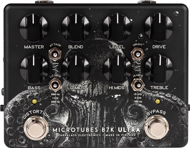 Darkglass Microtubes B7K Ultra V2 AUX The Squid LTD Bass Preamp Pedal