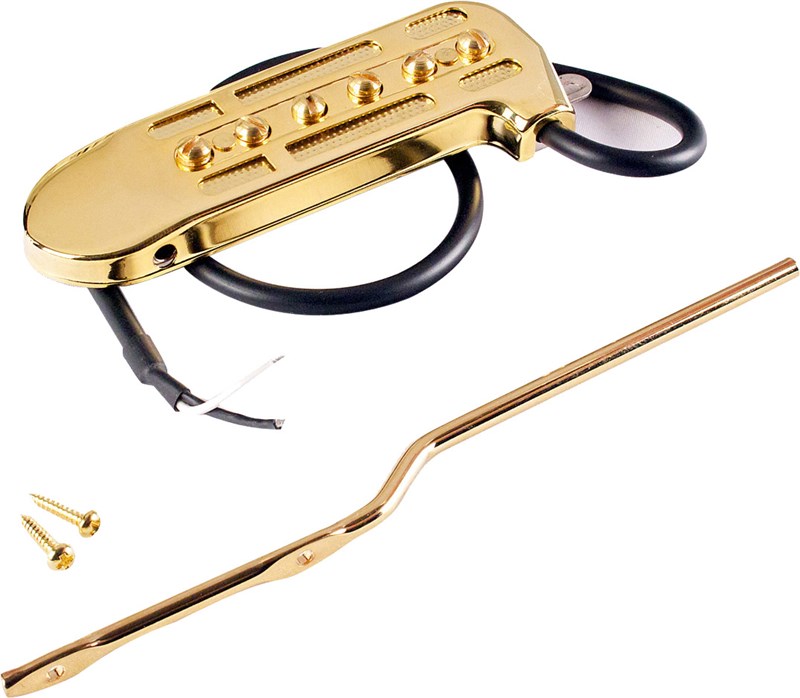DeArmond 1100 Rhythm Chief Floating Single Coil Pickup, Gold