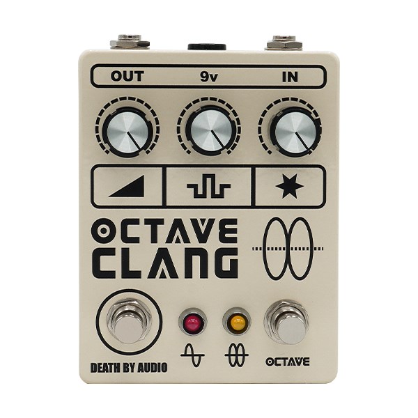 Death by Audio Octave Clang V2 Fuzz Octave Pedal Effects Pedal