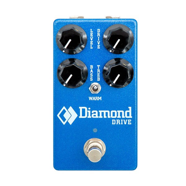 Diamond Pedals Diamond Drive Two-Stage Guitar Overdrive Pedal Effects Pedal