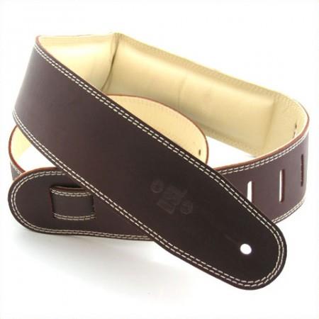 DSL GEG25 Garment Leather Strap, Brown/Beige