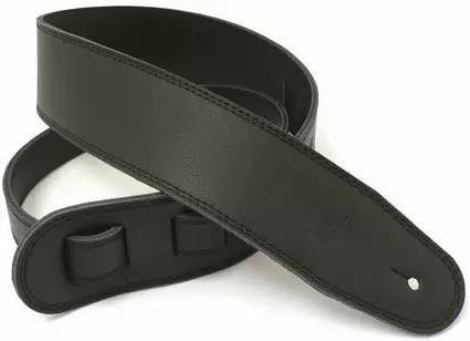 DSL GLG25 Triple Ply Leather Strap, Black
