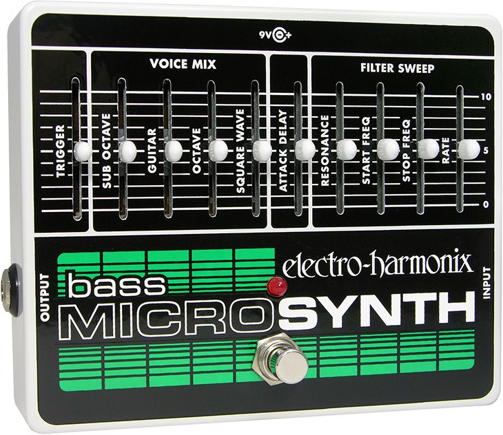 Electro-Harmonix Bass Micro Synthesizer Analog Micro Synth Pedal