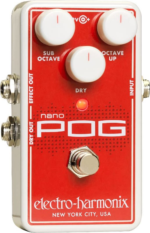 Electro-Harmonix Nano POG Polyphonic Octave Generator Pedal Effects Pedal