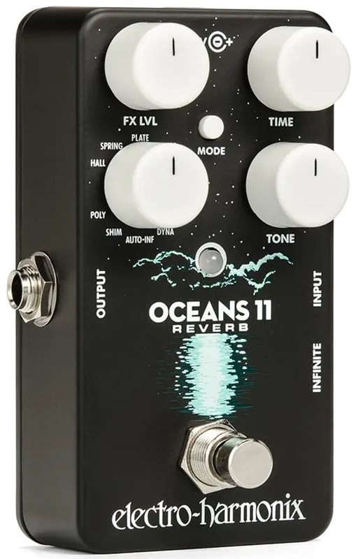Electro-Harmonix Oceans 11 Reverb Pedal Effects Pedal