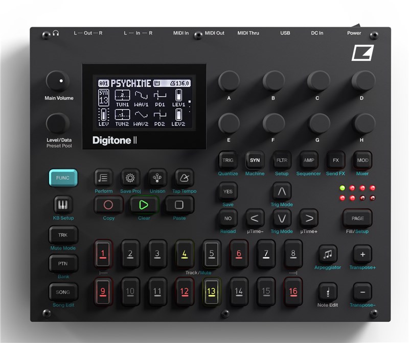 Elektron Digitone II Polyphonic Synthesizer