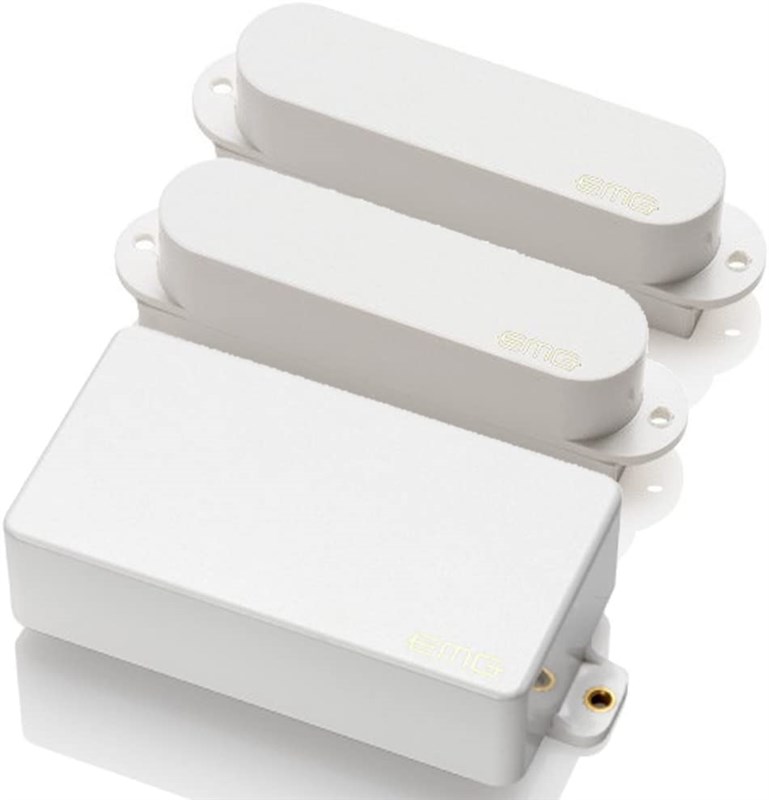 EMG SA/SA/85 Solderless HSS Pickup Set, White, B-Stock
