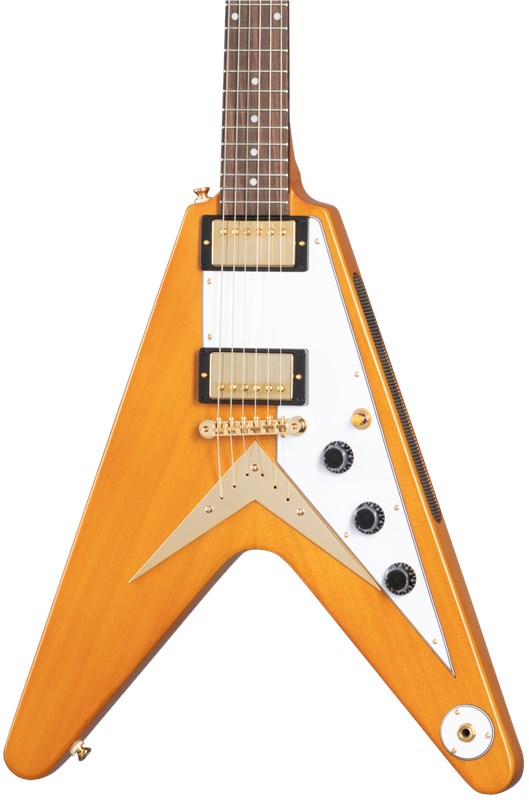 Epiphone 1958 Korina Flying V, Natural Electric Guitar