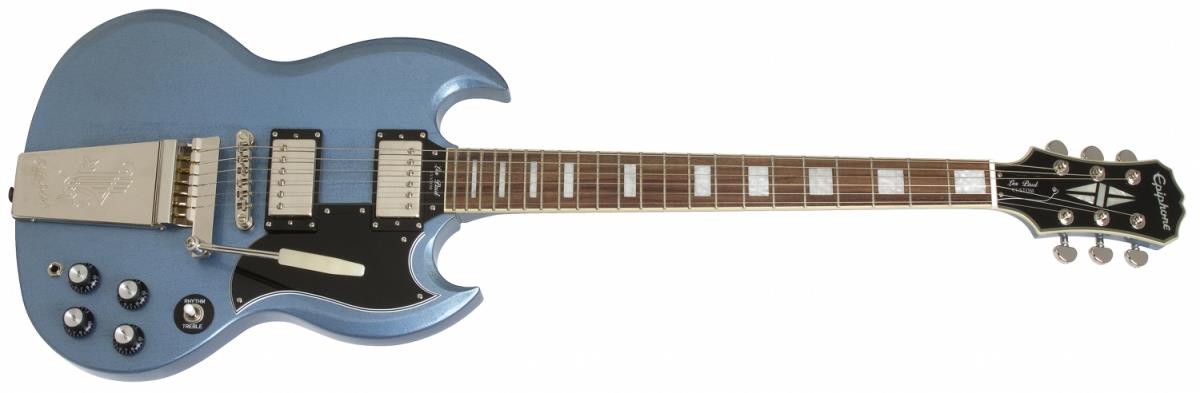 Epiphone Custom Shop Limited Edition SG Custom with Maestro (TV Pelham Blue)