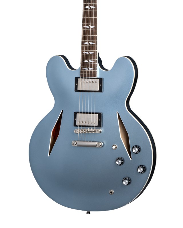 Epiphone DG-335 Dave Grohl, Pelham Blue Electric Guitar