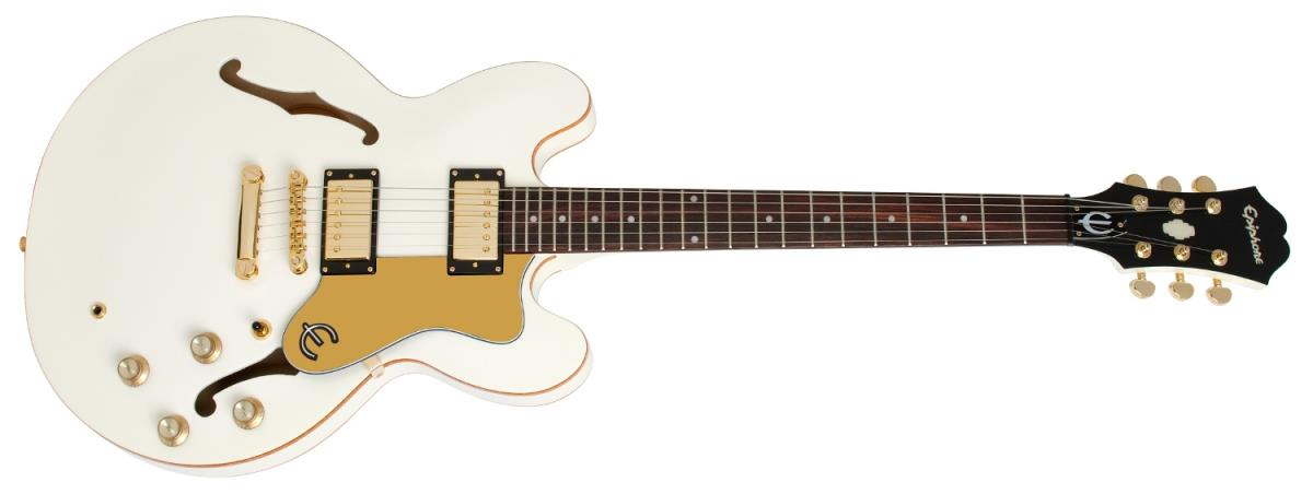 epiphone 335 white