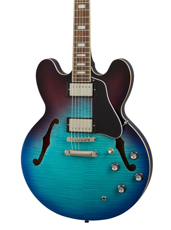 Epiphone ES-335 Inspired by Gibson, Blue | Electric Guitar