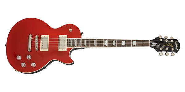 epiphone les paul muse scarlet red