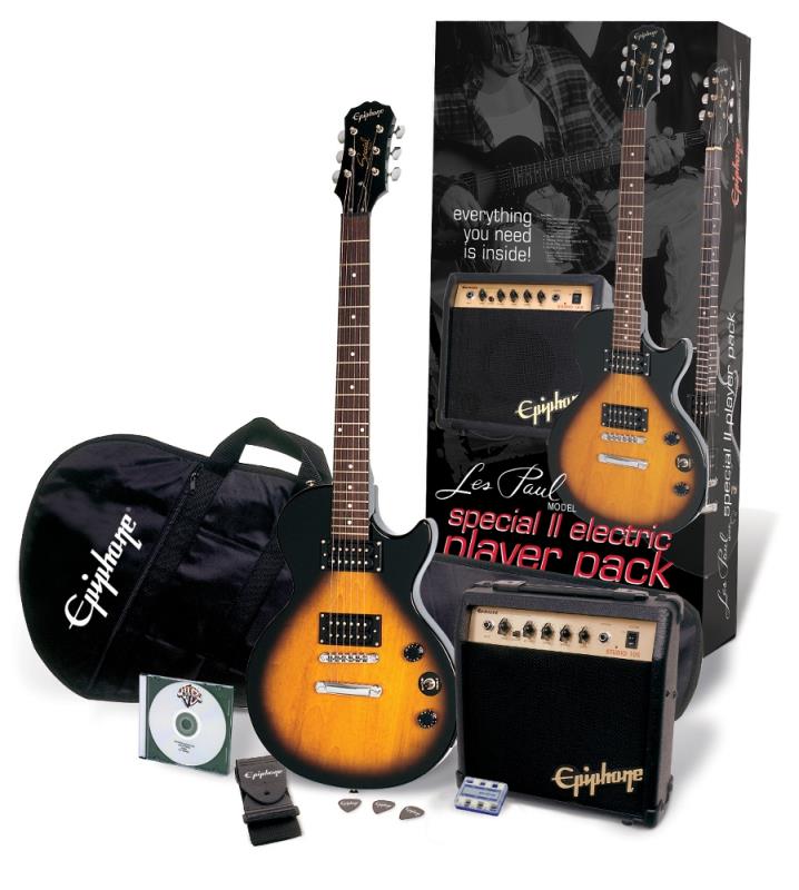 Epiphone Les Paul Special II Player Pack Vintage Sunburst