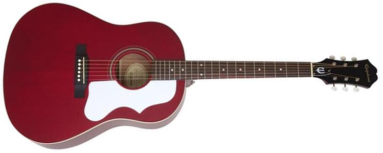 Epiphone 1963 EJ-45 LTD Dreadnought Acoustic, Wine Red