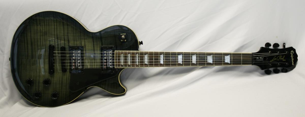 Epiphone Les Paul Trans Black 96