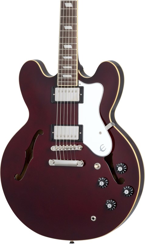 Epiphone Noel Gallagher Riviera, Dark Wine Red Electric Guitar