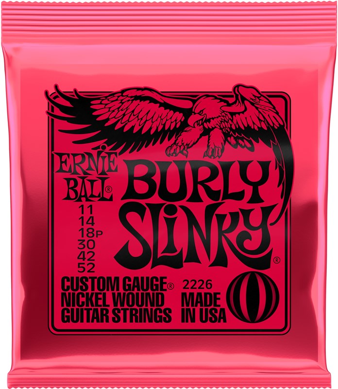 Ernie Ball 2226 Burly Slinky Electric 11-52 Electric Guitar String