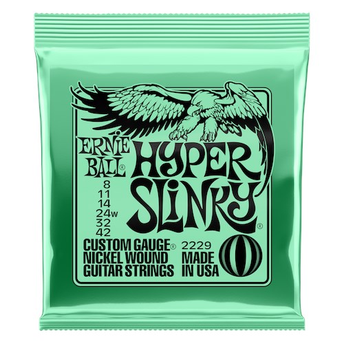Ernie Ball 2229 Hyper Slinky Electric, 8-42 Electric Guitar String