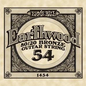 Ernie Ball 1454 Earthwood 80 20 Bronze Acoustic Single GAK