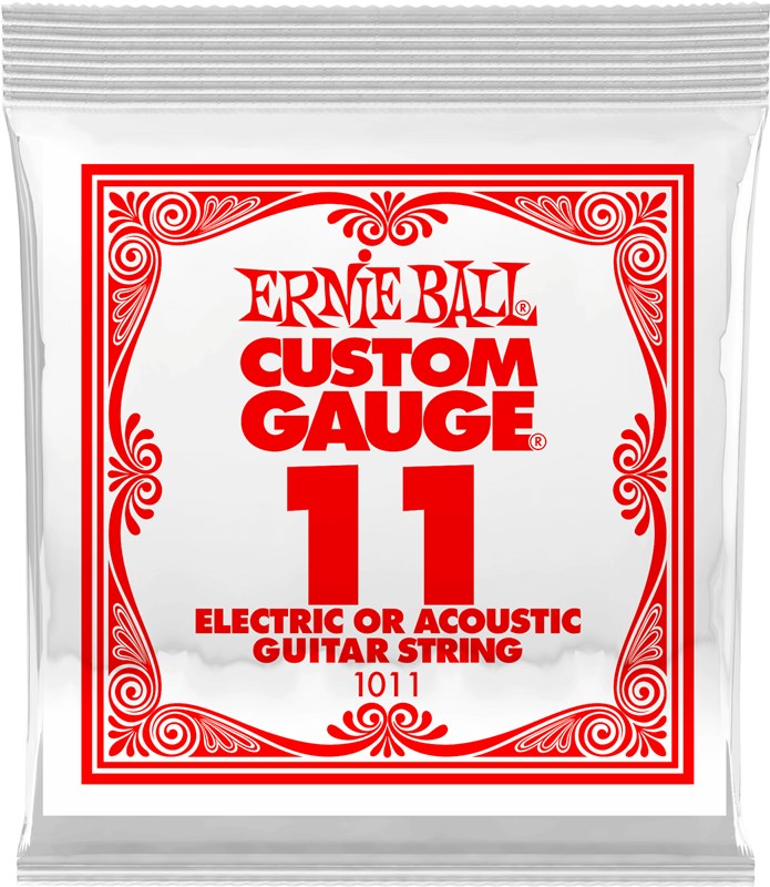 Ernie Ball 1011 Plain Steel Electric Single String 11