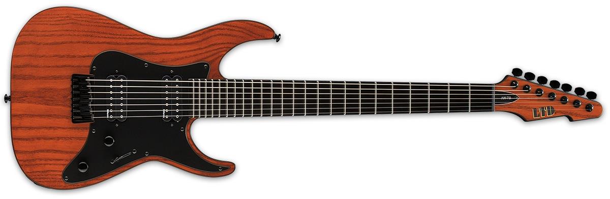 ESP LTD AW 7B Alex Wade Baritone 7 String Padauk Brown Satin