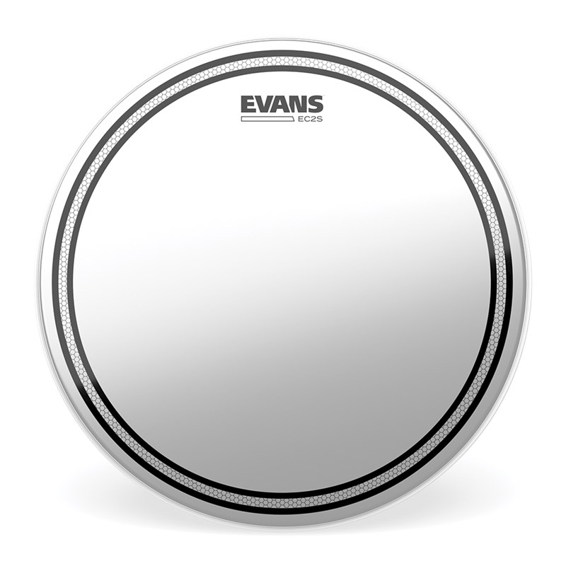 Evans EC2 Frosted SST Batter Head 12in, B12EC2S