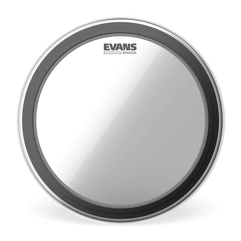 Evans EMAD 2 Clear Bass Drum Head 22in