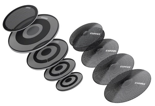 Evans ECPPB-DB1-R dB One Drum Head Rock Pack plus Cymbals