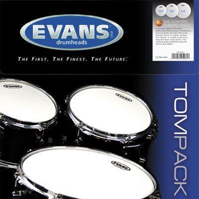 Evans Genera G2 Coated Drum Head Pack Fusion, ETP-G2CTD-F