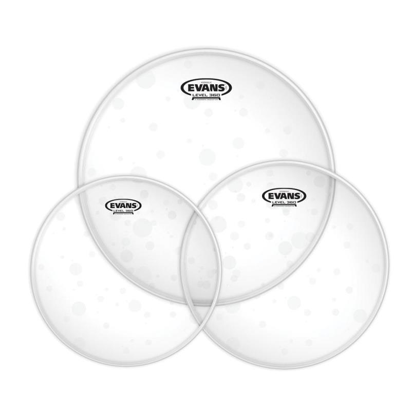Evans ETP-HYDGL-S Hydraulic Glass Drum Head Pack, Standard