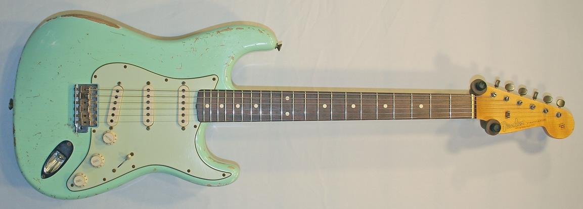 Fender Custom Shop '62 Stratocaster Heavy Relic, Surf Green