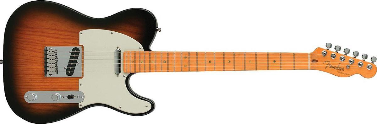 fender american deluxe telecaster sunburst